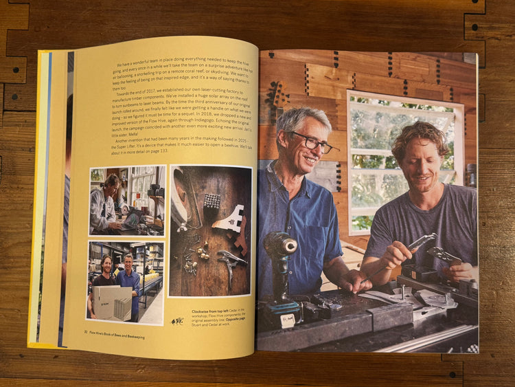 Flow Hive's Book of Bees and Beekeeping