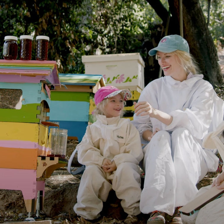 My favourite beekeeping moments are with my daughter