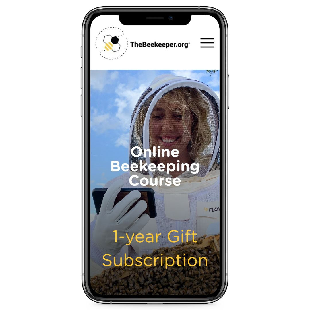 Online beekeeping course - 12-month gift subscription