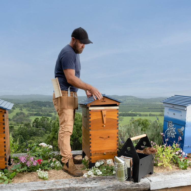 Flow Beekeeping Caddy, Accessories and Smoker