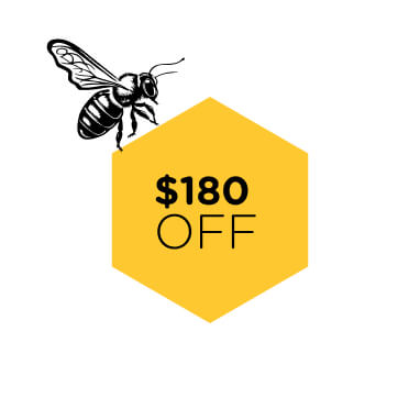 A sweet $180 saving!